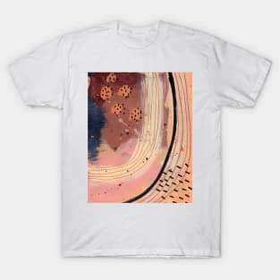 Modern abstract painting, acrylic painting T-Shirt